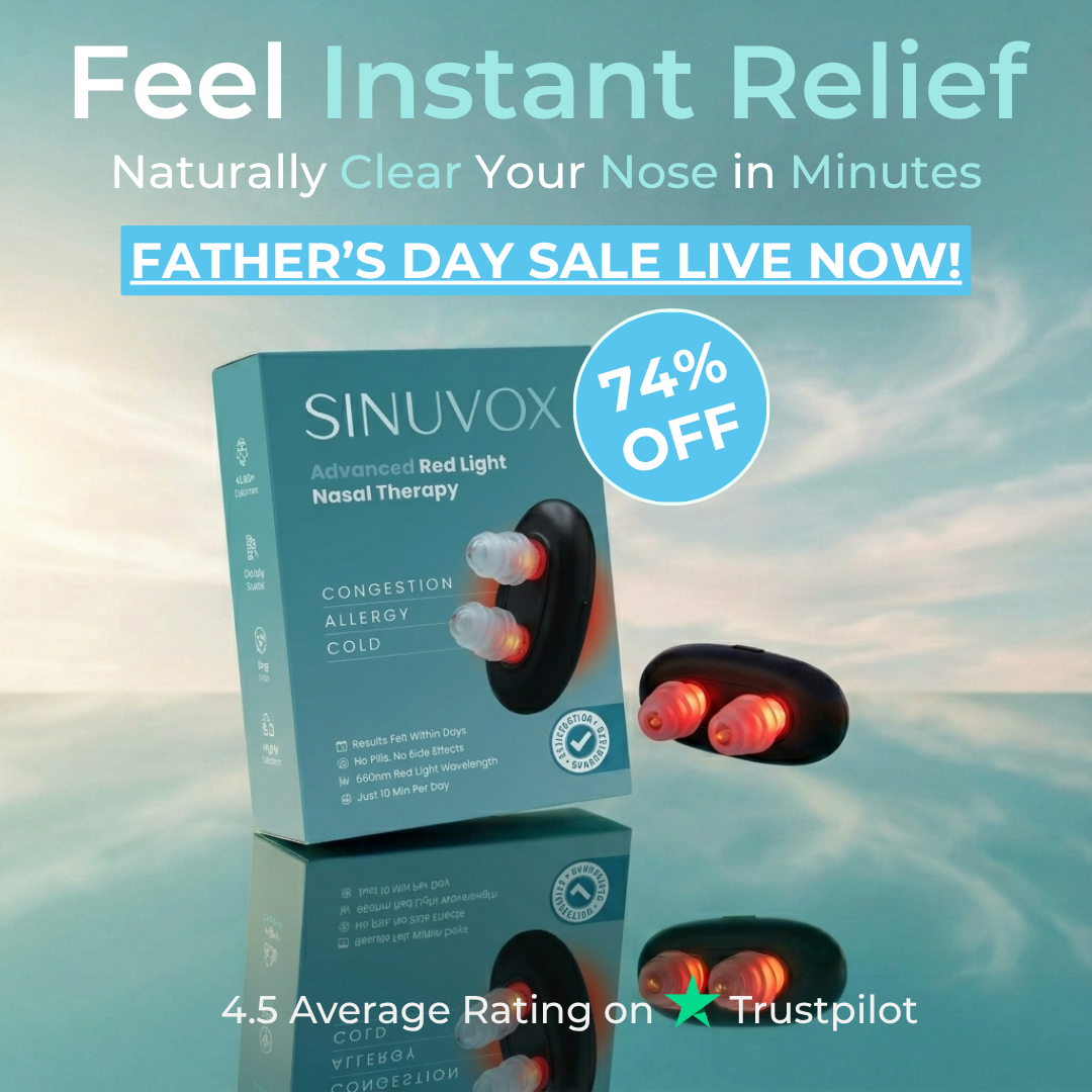 Sinuvox Red Light Nasal Relief