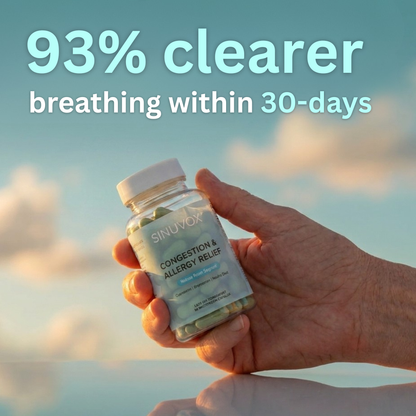 Sinuvox Natural Congestion & Allergy Relief Testing