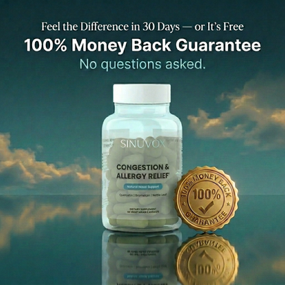 Sinuvox Natural Congestion & Allergy Relief Testing