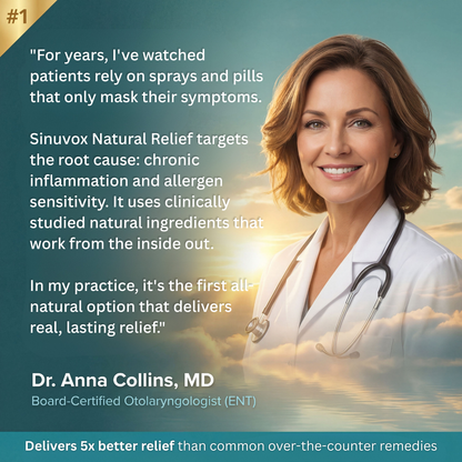 Sinuvox Natural Congestion & Allergy Relief Testing
