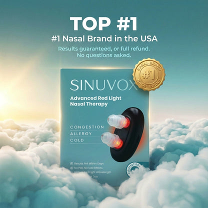 Sinuvox Red Light Nasal Relief