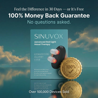 Sinuvox Red Light Nasal Relief